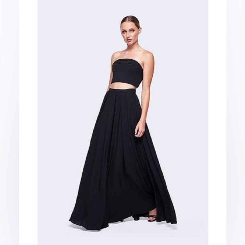 Fame and Partners Rebel Capri Two Piece Set size 2 grey